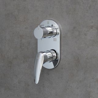 Встраиваемый смеситель для душа Lemark Linara LM0428C хром